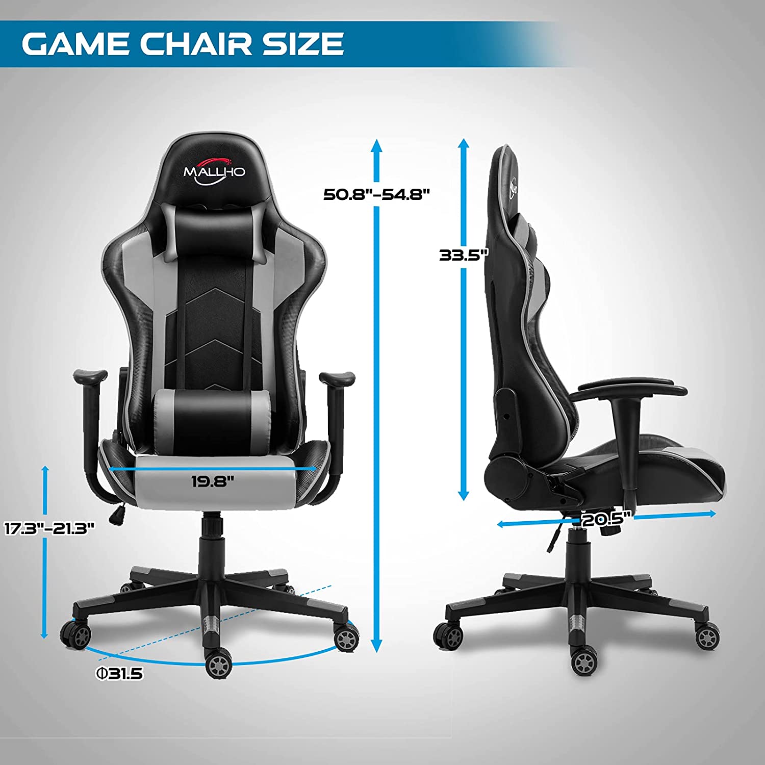 Polar Aurora Gaming Chair | Aarons